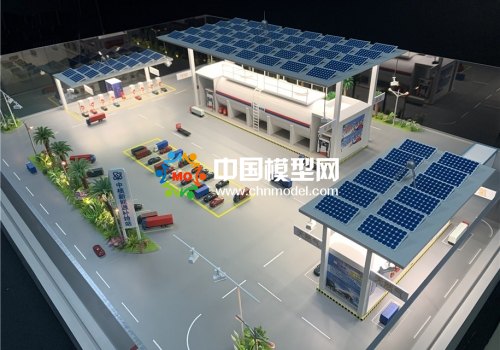充氣站模型，充電站模型，能源站模型