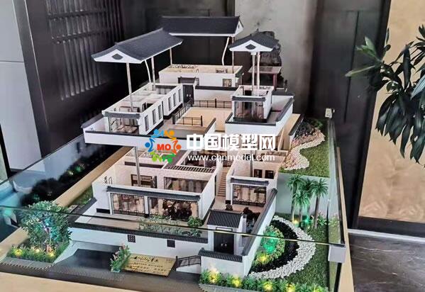 別墅模型風(fēng)格各異，你能說出幾種
