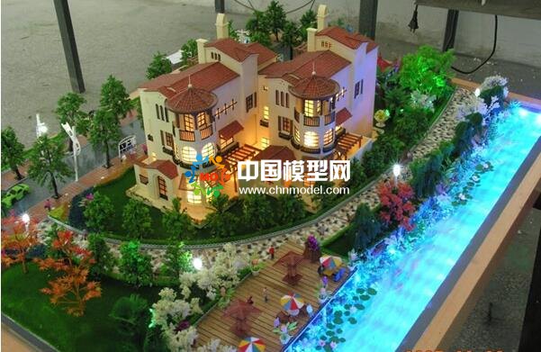 別墅模型風(fēng)格各異，你能說出幾種