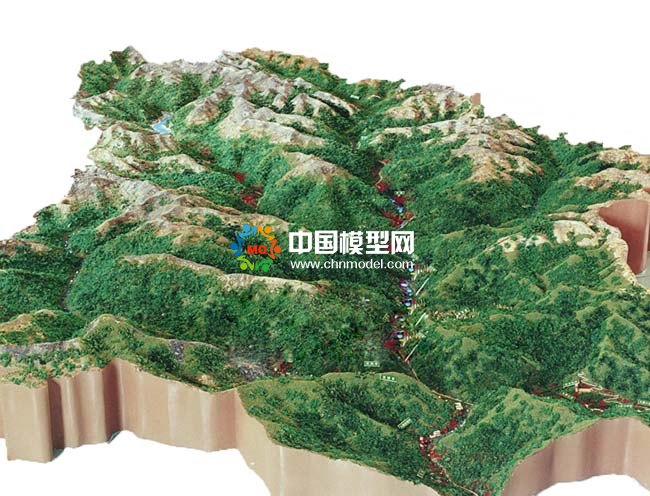 九寨溝風景區(qū)沙盤模型