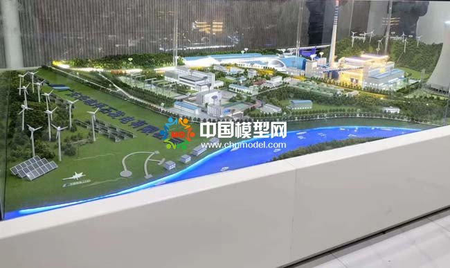 華電坪石發(fā)電廠(chǎng)沙盤(pán)模型