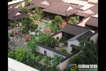 古建筑模型，蘇州園林模型，亭臺模型