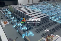 智能汽車生產(chǎn)線沙盤模型，智慧物流沙盤模型