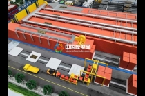 窯廠沙盤模型，磚廠沙盤模型