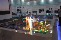華能電廠沙盤模型，火電廠模型，發(fā)電廠沙盤