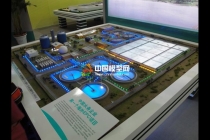 中國水務(wù)海外EPC項目沙盤模型，水處理沙盤模型
