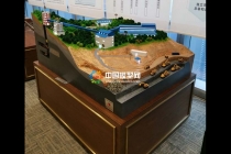 爆破應(yīng)用場(chǎng)景沙盤模型，民爆一體化解決方案
