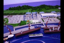 海運(yùn)重工沙盤模型，海工裝備修造模型